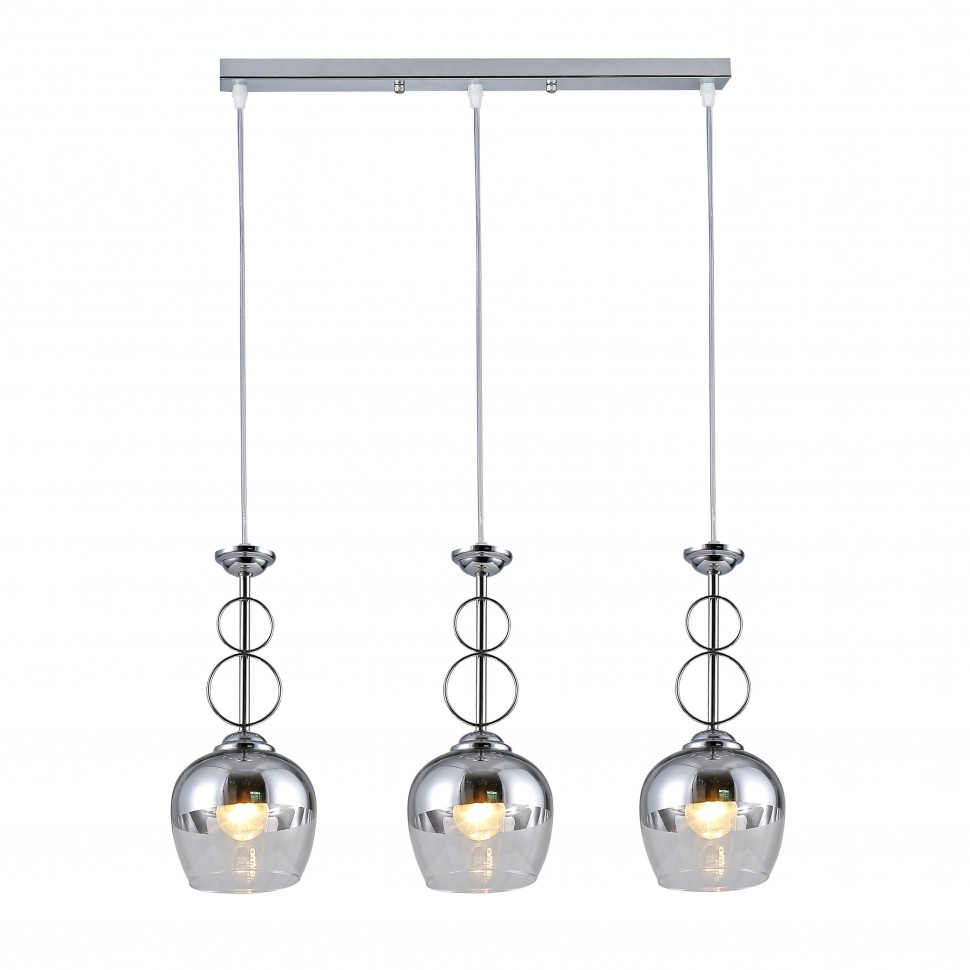 Светильник подвесной (подвес) Rivoli Yasmin 9109-203 3 * Е27 60 Вт модерн потолочный