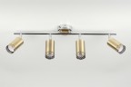 Светильник настенно-потолочный спот Rivoli Alosia 7019-704 4 * GU10 25 Вт поворотный с выключателем (дублер)
