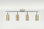 Светильник настенно-потолочный спот Rivoli Alosia 7019-704 4 * GU10 25 Вт поворотный с выключателем (дублер)