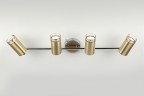 Светильник настенно-потолочный спот Rivoli Alosia 7019-704 4 * GU10 25 Вт поворотный с выключателем (дублер)
