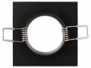 KL57 SL/BK Светильник ЭРА литой алюминевый MR16,12V/220V, 50W серебро/черный