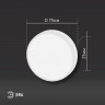 Лампочка светодиодная ЭРА RED LINE ECO LED GX-6W-840-GX53 (10-PACK) GX53 6Вт таблетка нейтральный белый свет