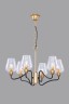 Люстра Rivoli Fresco 5045-206 6 * E14 40 Вт лофт - кантри