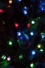 ENIN - 18BM ЭРА Гирлянда LED Нить Шарики d18мм, 5 м мультиколор, 220V,