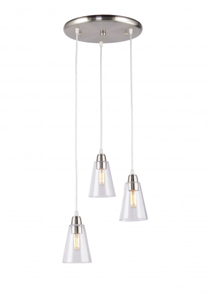 Светильник подвесной (подвес) Rivoli Picco 5038-203 3 * E14 40 Вт лофт - кантри