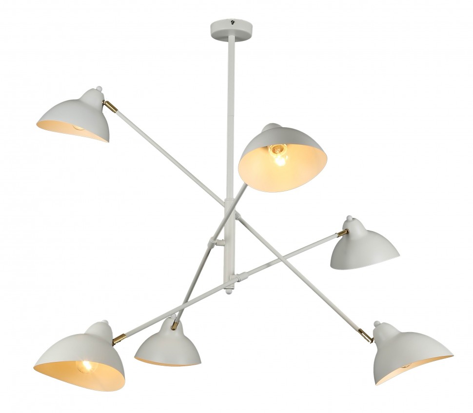 Люстра Rivoli Hattie 4102-306 6 х Е14 40 Вт дизайн
