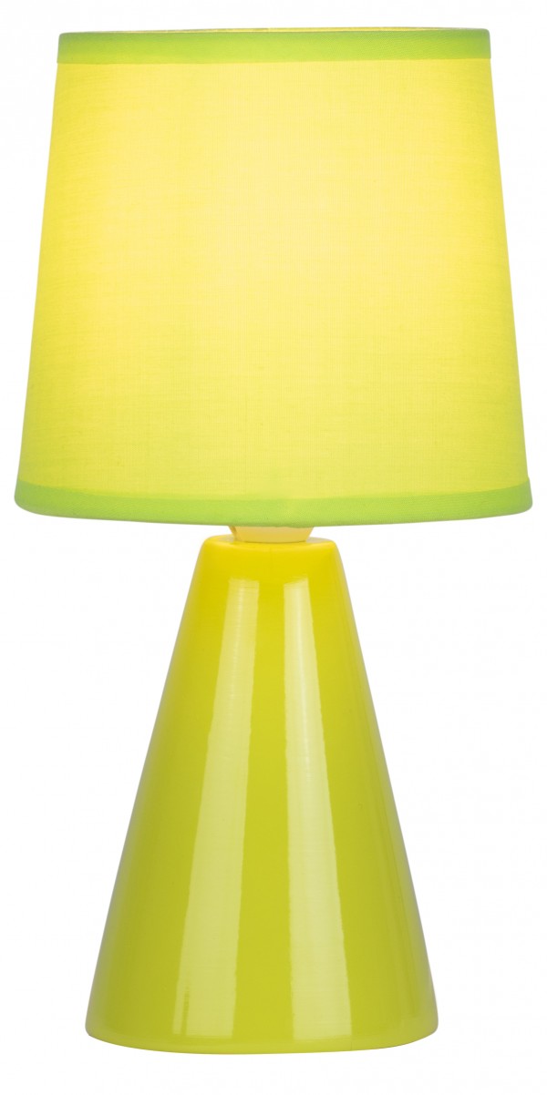 Настольная лампа Rivoli Edith 7069-601 1 * Е14 40 Вт керамика салатовая