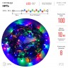 ENIN-10M ЭРА Гирлянда LED Нить 10 м мультиколор 8 режимов, 220V, IP20