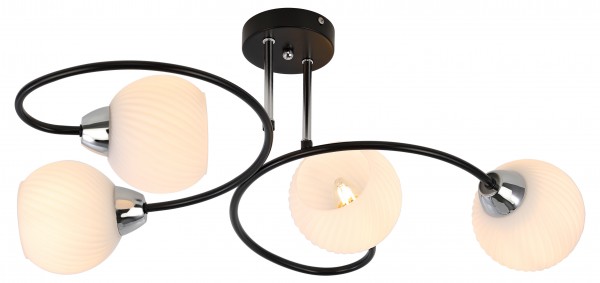 Люстра Rivoli Gisela 4083-304 4 х E27 40 Вт модерн