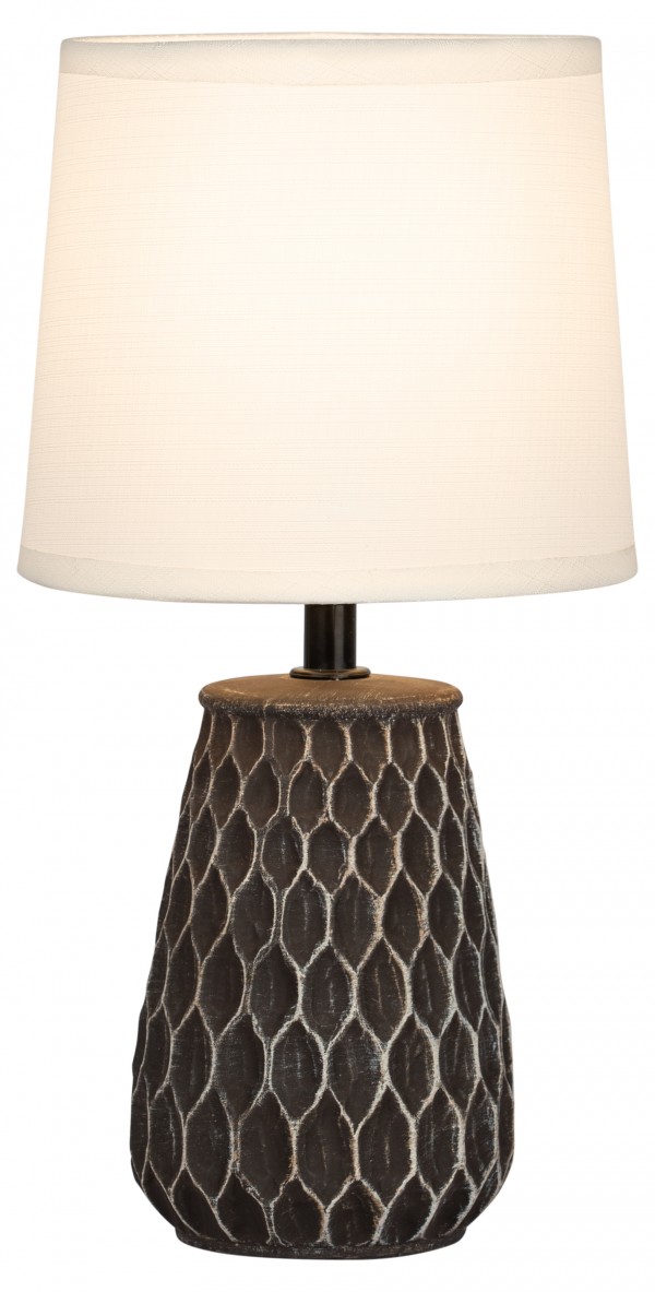 Настольная лампа Rivoli Bertha 7071-501 1 * Е14 40 Вт керамика черная