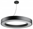 Светильник LED Geometria ЭРА Ring SPO-133-B-40K-045 45Вт 4000K 3200Лм IP40 600*80 черный подвесной драйвер внутри