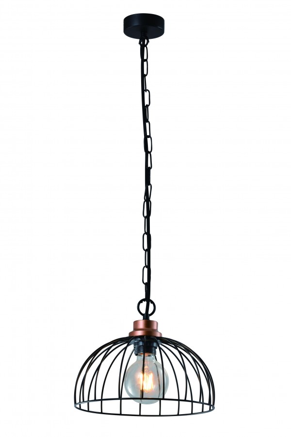 Светильник подвесной (подвес) Rivoli Agarola 1018-106 1 х Е27 40 Вт лофт - кантри