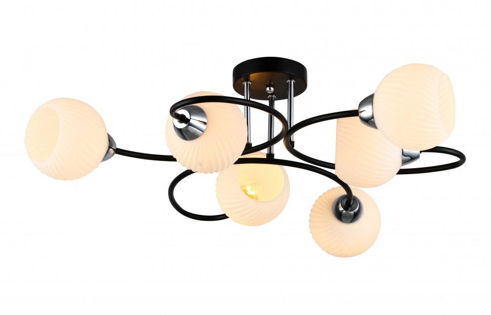 Люстра Rivoli Gisela 4083-306 6 х E27 40 Вт модерн