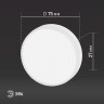 Лампочка светодиодная ЭРА RED LINE LED GX-8W-840-GX53 R (10-PACK) GX53 8Вт таблетка нейтральный белый свет