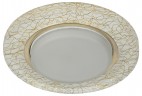 DK80 WH/GD Светильник ЭРА под лампу Gx53, 220V,13W, белый/золото