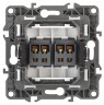 12-3112-14 ЭРА Розетка аудио двойная, IP20, Эра12, медь