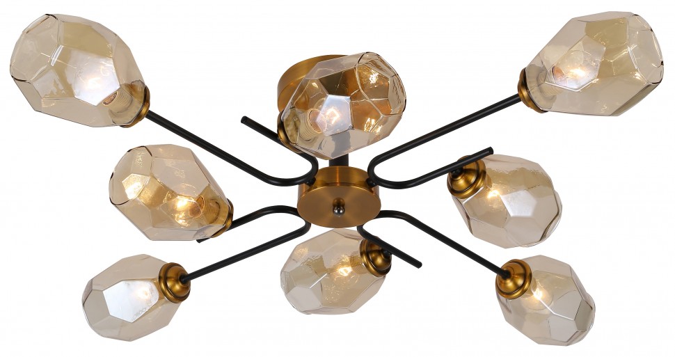Люстра Rivoli Melanthe 3125-308 8 х Е14 40 Вт модерн