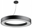 Светильник LED Geometria ЭРА Ring SPO-134-B-40K-056 56Вт 4000К 4200Лм IP40 800*80 черный подвесной драйвер внутри