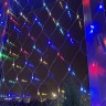 ENIS-01R ЭРА Гирлянда LED Сеть 1,8 м*1,5 м RGB, 220V, IP20