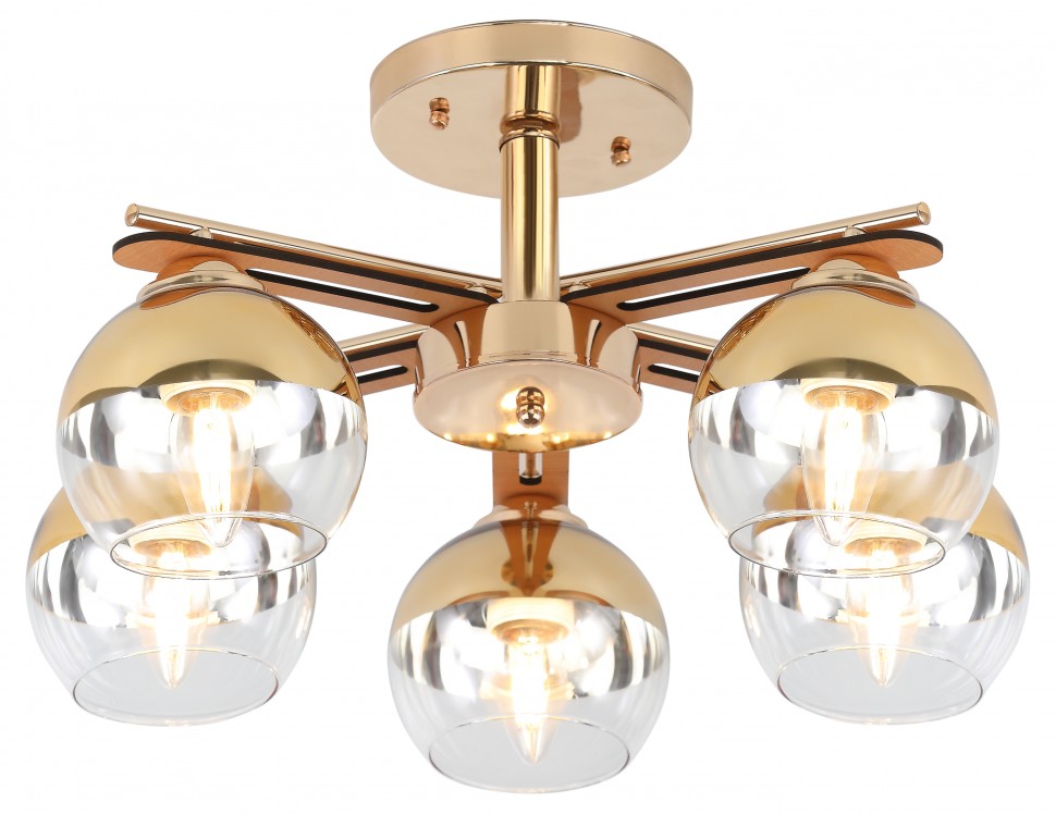 Люстра Rivoli Zella 9064-305 5 х Е27 40 Вт модерн