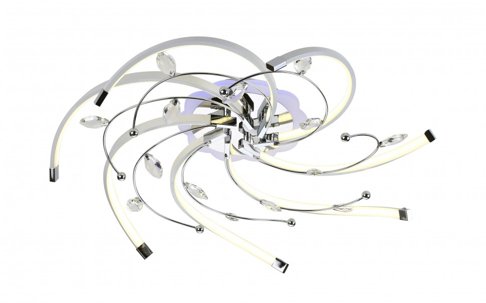 Люстра Rivoli Mulinello 6003-107 светодиодная 63 Вт LED 4000K модерн