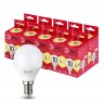 Лампочка светодиодная ЭРА RED LINE LED P45-10W-827-Е14 R E14 / Е14 10Вт шар теплый белый свет