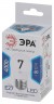 Лампочка светодиодная ЭРА STD LED P45-7W-840-E27 E27 / Е27 7Вт шар нейтральный белый свет