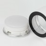 Светильник настенно-потолочный спот ЭРА OL28 WH/BK GX53, черно-белый, IP44