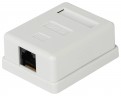 Компьютерная розетка ЭРА RJ-45 категория 5е неэкранированная 1-порт упаковка 1 шт.