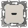 12-3114-02 ЭРА Розетка HDMI, IP20, Эра12, слоновая кость