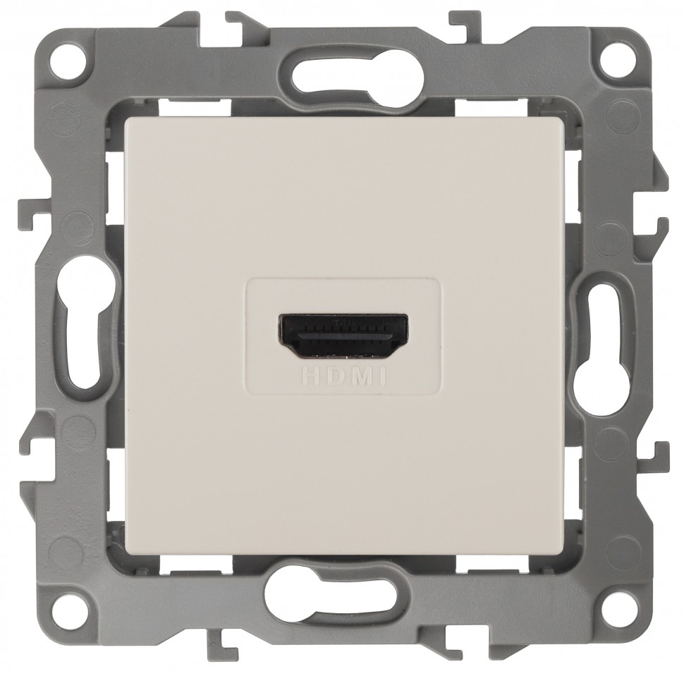 12-3114-02 ЭРА Розетка HDMI, IP20, Эра12, слоновая кость