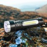 Светодиодный фонарь ЭРА UA-501 универсальный, аккумуляторный, COB+LED, 5 Вт, резина