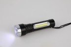 Светодиодный фонарь ЭРА UA-501 универсальный, аккумуляторный, COB+LED, 5 Вт, резина