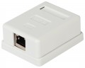 Компьютерная розетка ЭРА RJ-45 категория 5е экранированная 1-порт упаковка 40 шт.