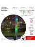ENOB-2M ЭРА Гирлянда LED Бахрома 2м*1м мультиколор, 24V, IP44