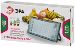 Фитопрожектор для растений светодиодный ЭРА FITO-80W-Ra90-LED-Y полного спектра