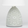 Настольная лампа Rivoli Debora 7045-501 1 * Е14 40 Вт керамика зеленая с абажуром