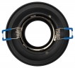 Встраиваемый светильник алюминиевый ЭРА KL100 BK MR16 GU5.3 черный