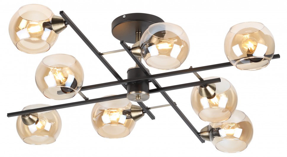 Люстра Rivoli Hannelore 3109-308 8 * Е14 40 Вт модерн