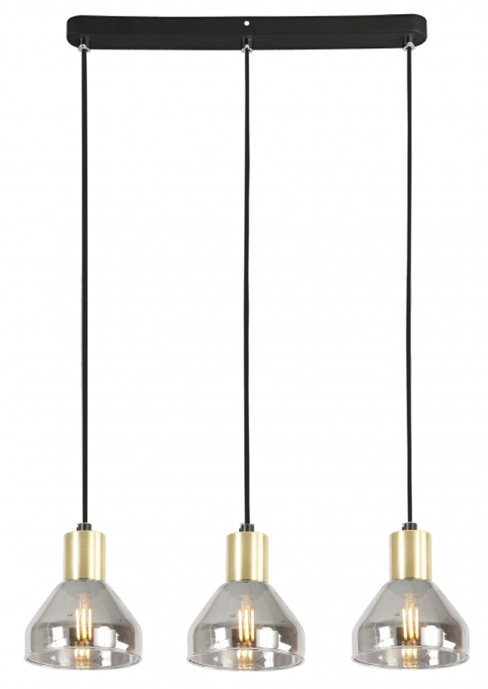 Светильник подвесной (подвес) Rivoli Kassandra 3118-303 3 х Е14 40 Вт модерн потолочный