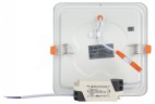 LED 2-12-4K Светильник ЭРА светодиодный квадратный LED 12W 220V 4000K