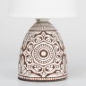 Настольная лампа Rivoli Debora D7045-501 1 * Е14 40 Вт керамика коричневая с абажуром