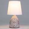 Настольная лампа Rivoli Debora D7045-501 1 * Е14 40 Вт керамика коричневая с абажуром