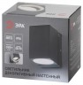 Декоративная подсветка ЭРА WL37 GR MR16/GU10, серый, для интерьера, фасадов зданий