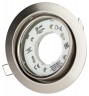 KL35 А SCH Светильник ЭРА под лампу Gx53 поворотный, 220V, 13W, сатин хром