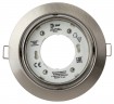 KL35 А SCH Светильник ЭРА под лампу Gx53 поворотный, 220V, 13W, сатин хром