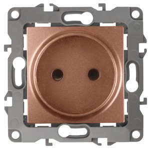 12-2105-14 ЭРА Розетка 2P, 16A-250В, IP20, Эра12, медь