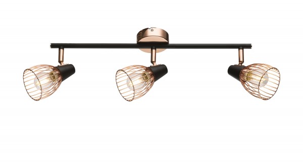 Светильник настенно-потолочный спот Rivoli Insolito 7010-703 3 x E14 40 Вт поворотный