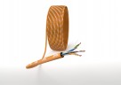 Кабель витая пара ЭРА U/UTP 4x2x24 AWG Cat5e CU нг(А) HF 305м
