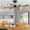 Люстра Rivoli Hannelore 3109-306 6 * Е14 40 Вт модерн
